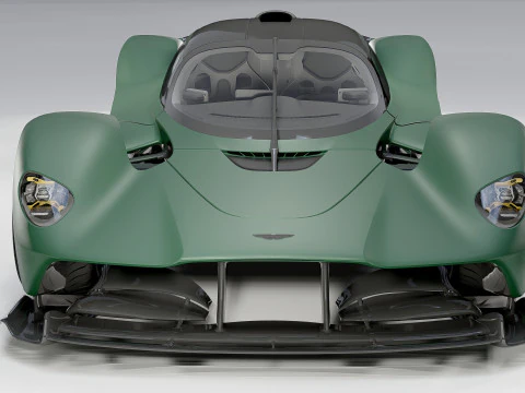 Aston Martin Valkyrie 3D Model