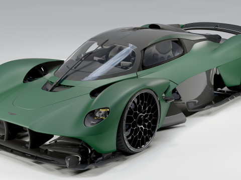 Aston Martin Valkyrie 3Dモデル
