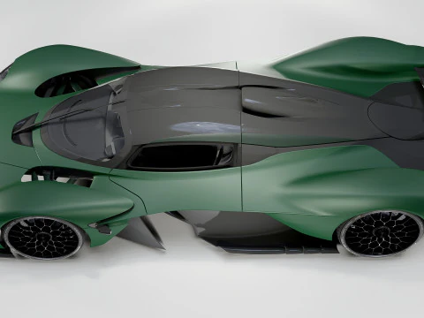 Aston Martin Valkyrie 3D Model