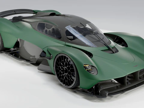 Aston Martin Valkyrie 3D Model