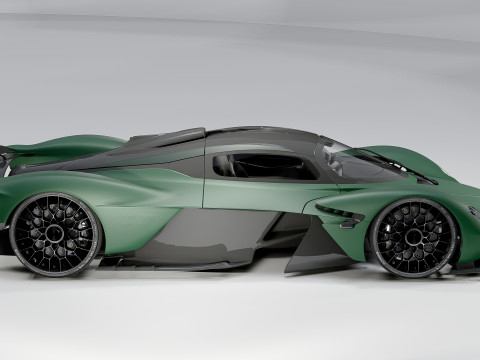 Aston Martin Valkyrie 3Dモデル