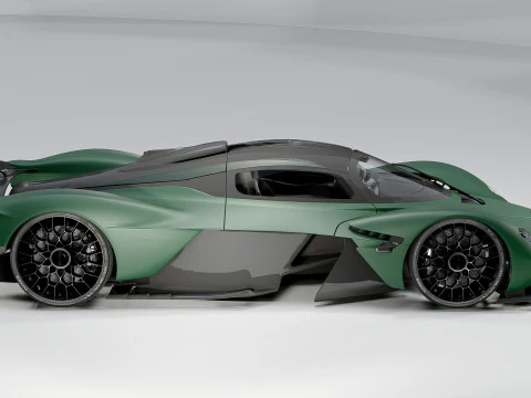 Aston Martin Valkyrie 3D Model