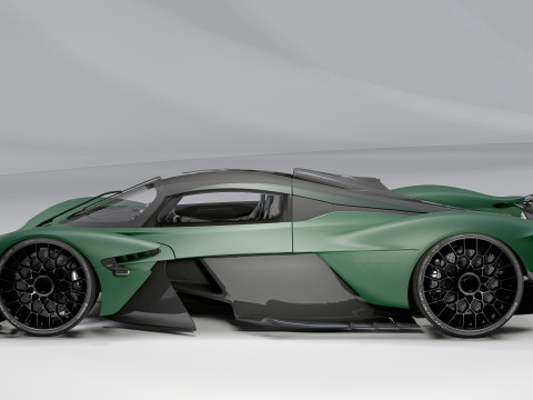 Aston Martin Valkyrie 3Dモデル
