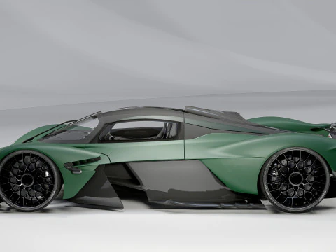 Aston Martin Valkyrie 3D Model