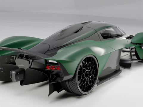 Aston Martin Valkyrie 3D Model