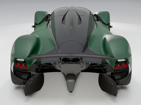 Aston Martin Valkyrie 3Dモデル