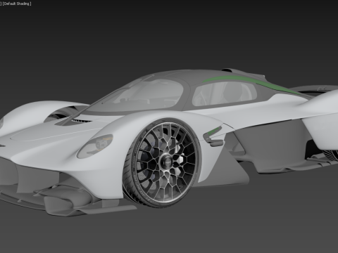 Aston Martin Valkyrie 3Dモデル