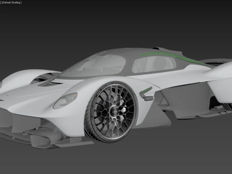 Aston Martin Valkyrie 3D Model