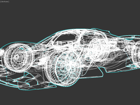 Aston Martin Valkyrie 3Dモデル