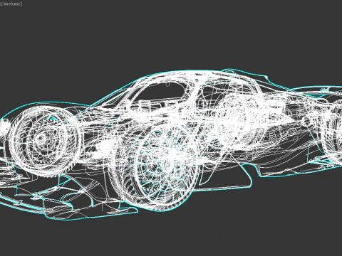 Aston Martin Valkyrie 3D Model