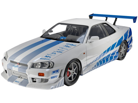 Nissan C-West Skyline GT-R 1999 Modèle 3D