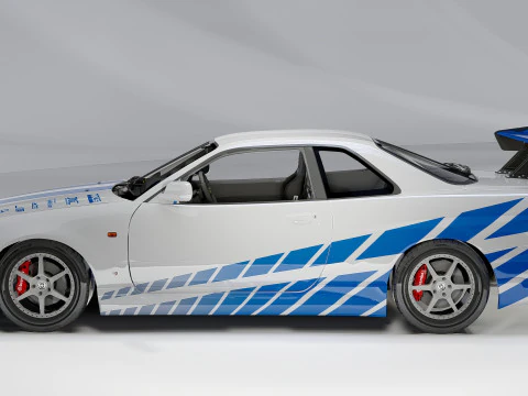 Nissan C-West Skyline GT-R 1999 3D Model
