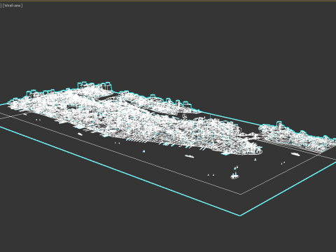 Manhattan NewYork Low Poly Modelo 3D