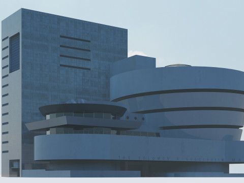 Guggenheim Museum 3Dモデル