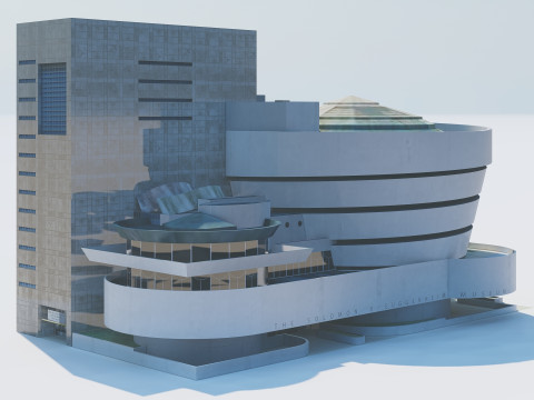 Guggenheim Museum 3Dモデル