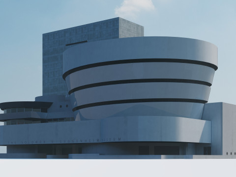 Guggenheim Museum 3Dモデル