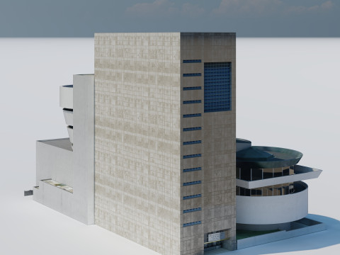 Guggenheim Museum 3Dモデル