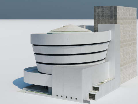 Guggenheim Museum 3Dモデル