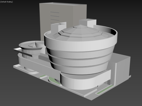 Guggenheim Museum 3Dモデル