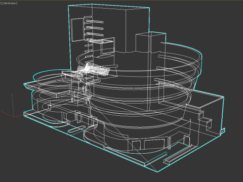 Guggenheim Museum 3Dモデル