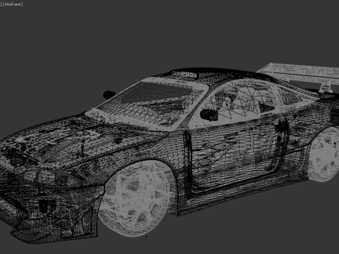 Mitsubishi Eclipse Fast Furious 3Dモデル