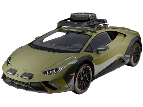 Lamborghini Hurac&aacute;n Sterrato Modelo 3D