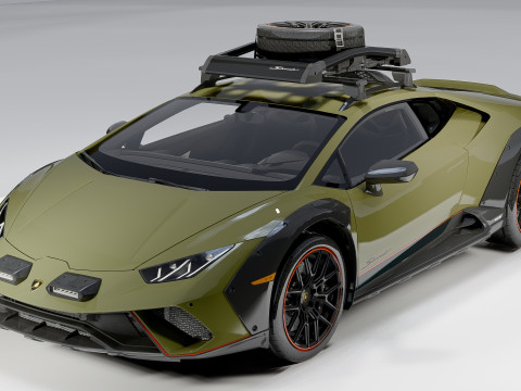Lambo rghini Huracn Sterrato 3D 模型