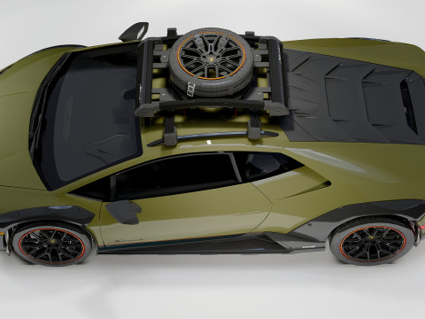 Lambo rghini Huracn Sterrato 3D 模型