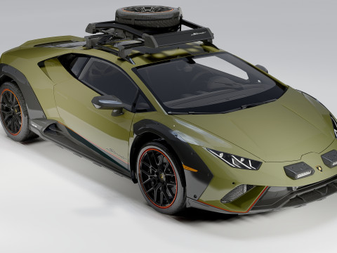 Lambo rghini Huracn Sterrato 3D 模型