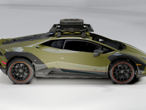 Lambo rghini Huracn Sterrato 3D 模型