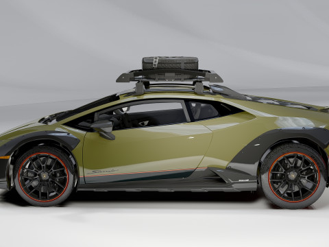 Lambo rghini Huracn Sterrato 3D 模型