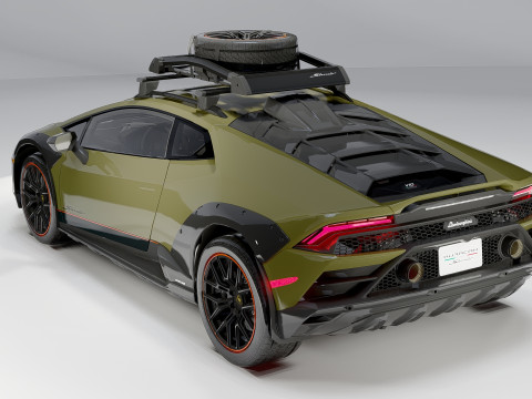 Lambo rghini Huracn Sterrato 3D 模型