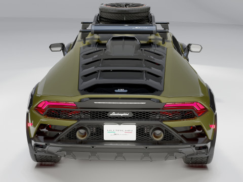 Lambo rghini Huracn Sterrato 3D 模型