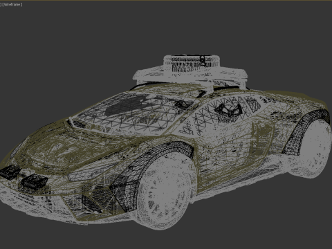 Lambo rghini Huracn Sterrato 3D 模型
