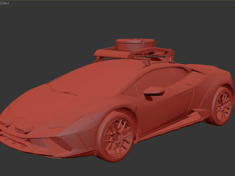 Lambo rghini Huracn Sterrato 3D 模型
