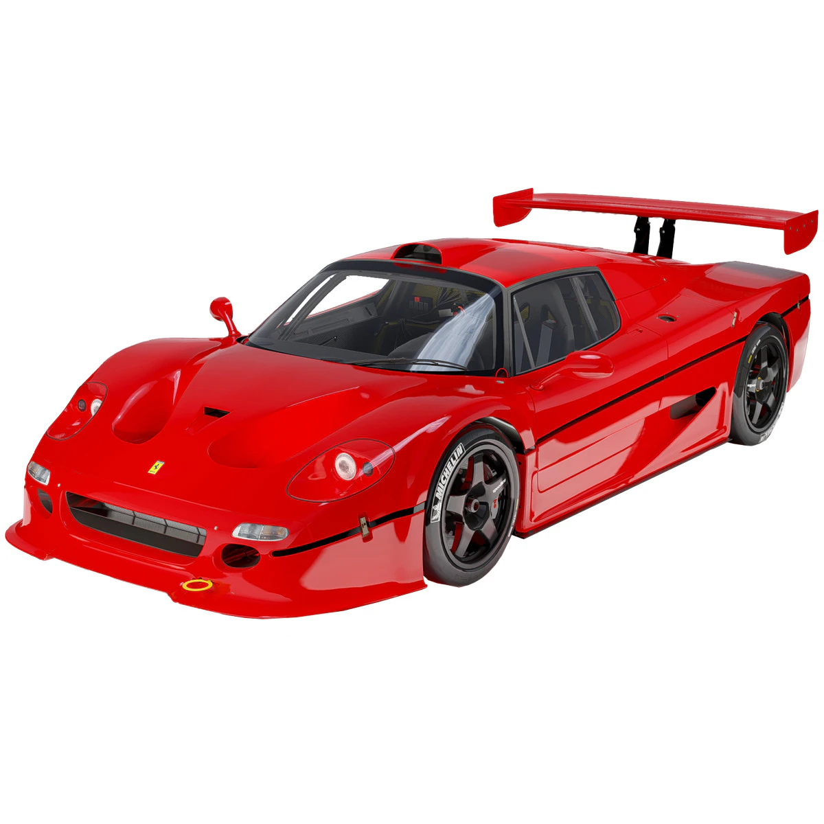 Ferrari F50 GT 1996 3D Model .c4d .max .obj .3ds .fbx .stl .blend 