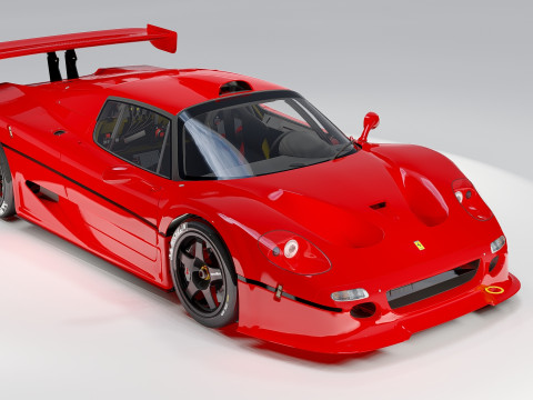 Ferrari F50 GT 1996 3D Модель