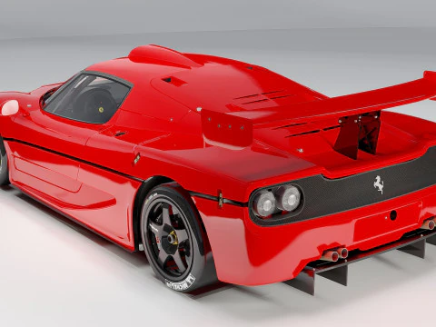Ferrari F50 GT 1996 3D Model