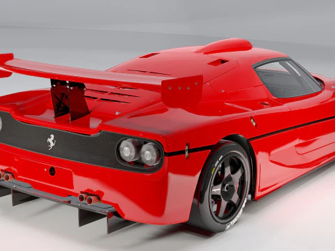 Ferrari F50 GT 1996 3D Model