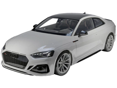 奥迪RS5轿跑车 3D 模型