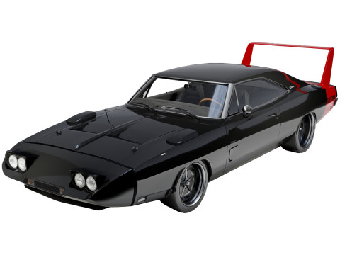 Dodge Charger Daytona 1970 3D Model