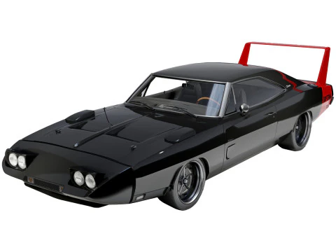 Dodge Charger Daytona 1970 Model 3D