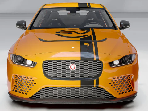 Jaguar Project XE SV 8 3D Model