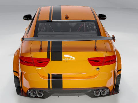 Jaguar Project XE SV 8 3D Model