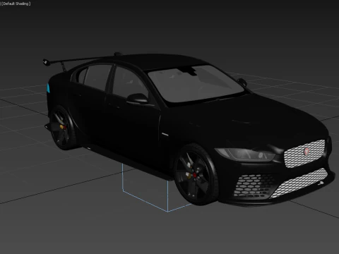 Jaguar Project XE SV 8 3D Model