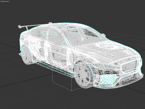 Jaguar Project XE SV 8 3D Model