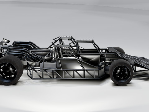 Flip Car Fast and Furious Modèle 3D