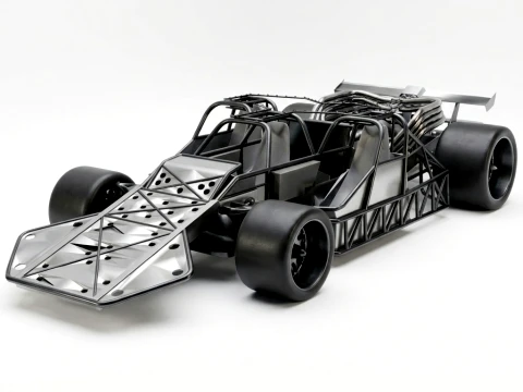 Voltear Coche R&aacute;pido y Furioso Modelo 3D
