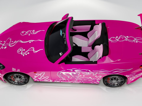 Honda S2000 Fast and Furious Model 3D