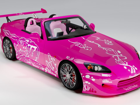Honda S2000 Fast and Furious Model 3D